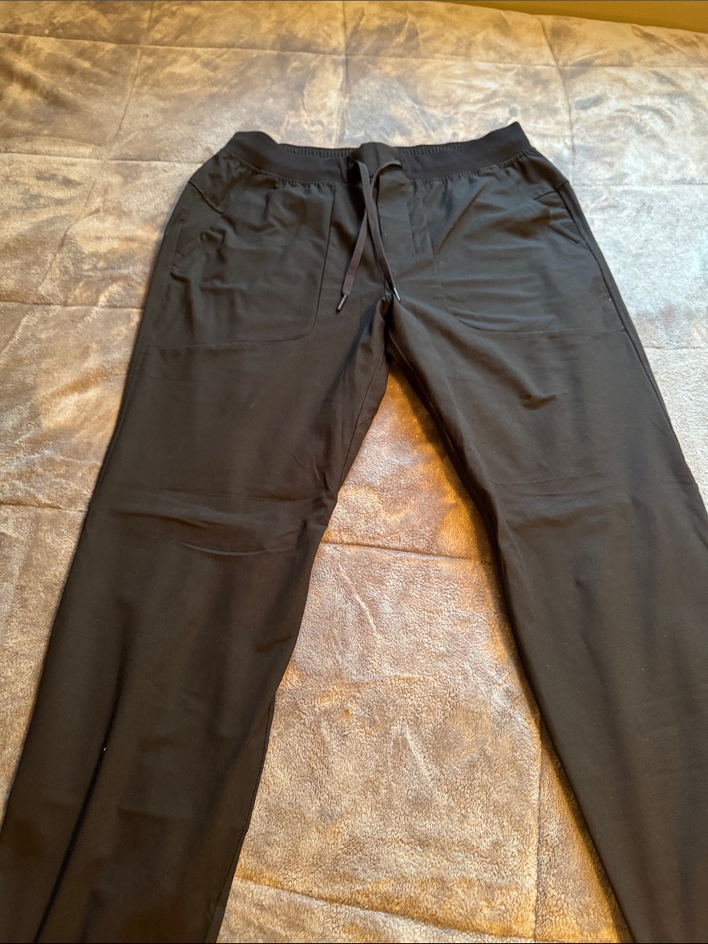 lululemon athletica Men's Black Slim Sweatpants